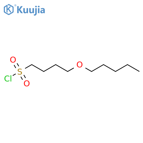 4-(pentyloxy)butane-1-sulfonyl chloride structure