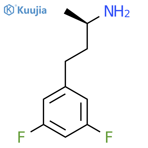 (2R)-4-(3,5-difluorophenyl)butan-2-amine structure
