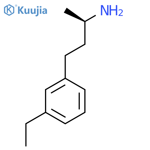 (2R)-4-(3-ethylphenyl)butan-2-amine structure