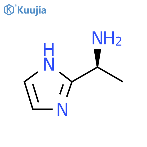(1S)-1-(1H-imidazol-2-yl)ethan-1-amine structure