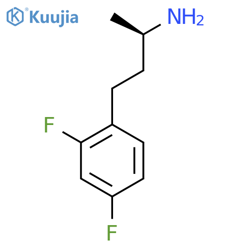 (2R)-4-(2,4-difluorophenyl)butan-2-amine structure
