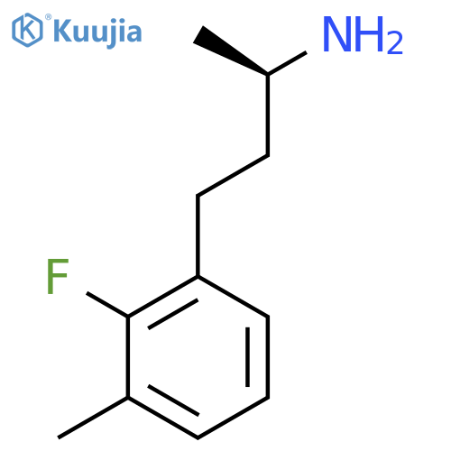 (2R)-4-(2-fluoro-3-methylphenyl)butan-2-amine structure