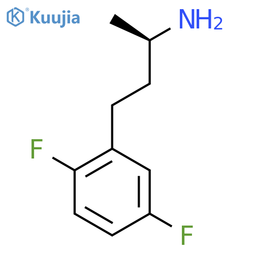 (2R)-4-(2,5-difluorophenyl)butan-2-amine structure