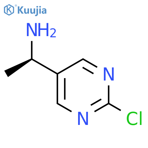 (1R)-1-(2-Chloropyrimidin-5-yl)ethylamine structure