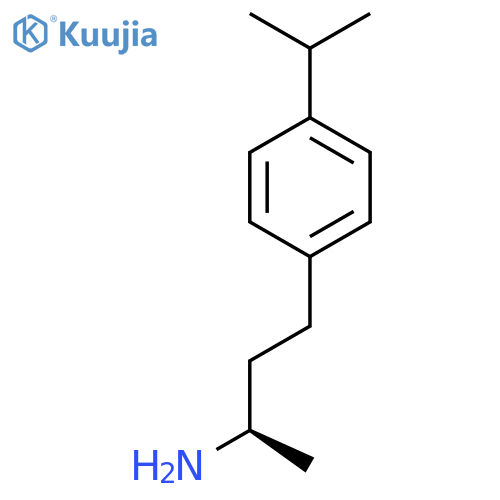 (2R)-4-[4-(propan-2-yl)phenyl]butan-2-amine structure