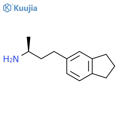 (2S)-4-(2,3-dihydro-1H-inden-5-yl)butan-2-amine structure
