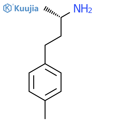 (2S)-4-(4-methylphenyl)butan-2-amine structure