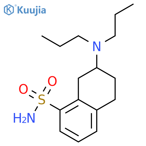 1-Naphthalenesulfonamide, 7-(dipropylamino)-5,6,7,8-tetrahydro- structure