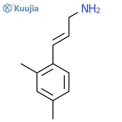 3-(2,4-dimethylphenyl)prop-2-en-1-amine structure