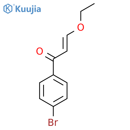 1-(4-Bromophenyl)-3-ethoxyprop-2-en-1-one structure
