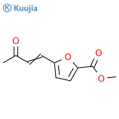 methyl 5-(3-oxobut-1-en-1-yl)furan-2-carboxylate structure