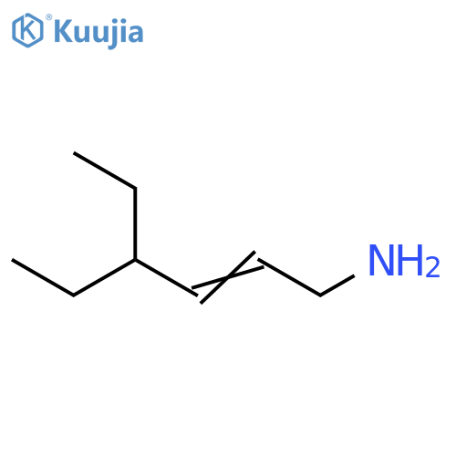 4-ethylhex-2-en-1-amine structure