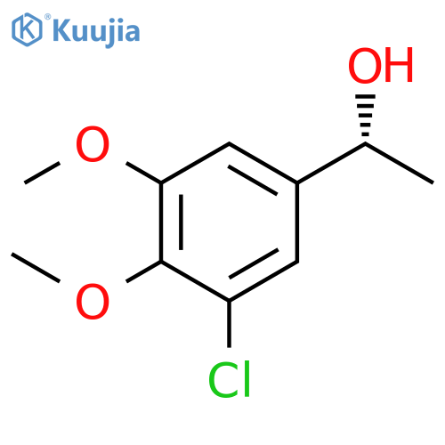 (1R)-1-(3-chloro-4,5-dimethoxyphenyl)ethan-1-ol structure