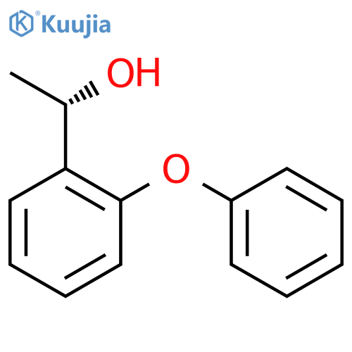 (1S)-1-(2-phenoxyphenyl)ethan-1-ol structure