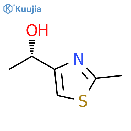(1S)-1-(2-methyl-1,3-thiazol-4-yl)ethan-1-ol structure