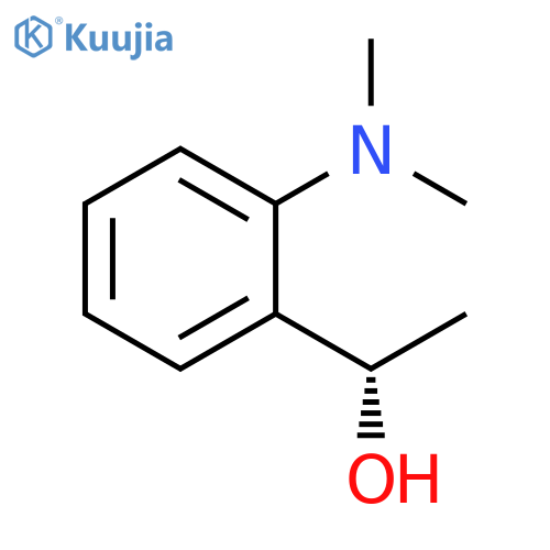 (1S)-1-2-(dimethylamino)phenylethan-1-ol structure