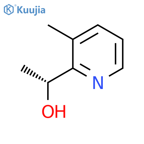 (1R)-1-(3-methylpyridin-2-yl)ethan-1-ol structure