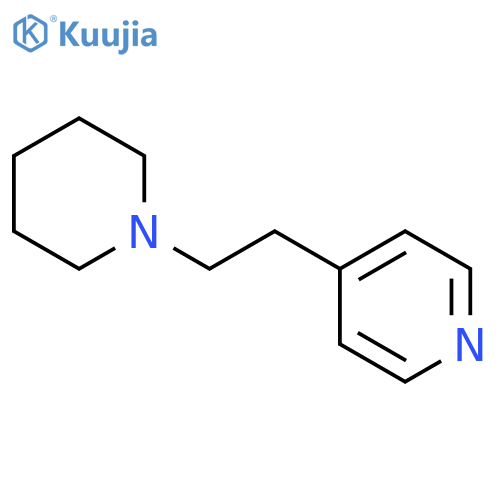 4-(2-(Piperidin-1-yl)ethyl)pyridine structure