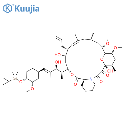 22-Hydroxy-33-tert-butyldimethylsilyloxy-iso-FK-506 structure