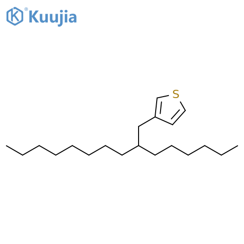 3-(2-Hexyldecyl)thiophene structure