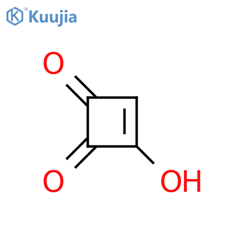 4-Hydroxy-3-cyclobutene-1,2-dione-1,4-13C2 structure