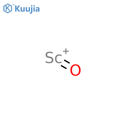 Scandium(1+), oxo- structure