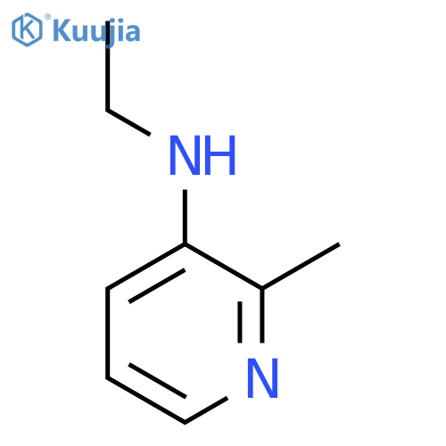 N-Ethyl-2-methylpyridin-3-amine structure