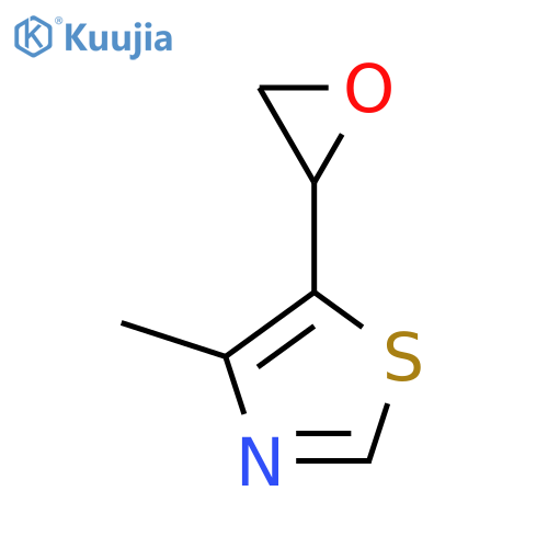 4-methyl-5-(oxiran-2-yl)-1,3-thiazole structure