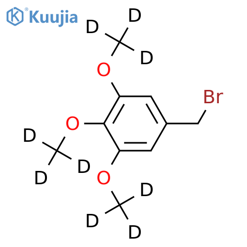 3,4,5-Trimethoxybenzyl-d9 Bromide structure