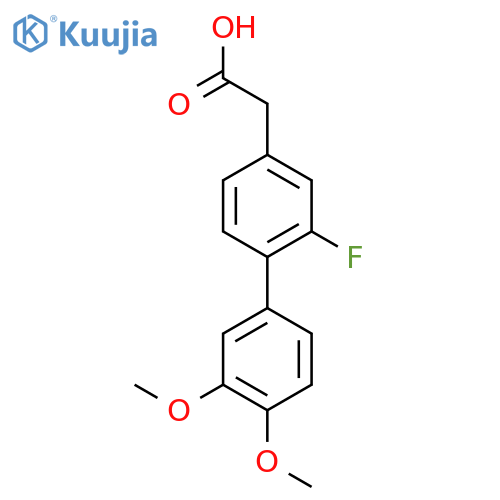3',4'-DiMethoxy α-DesMethyl Flurbiprofen structure