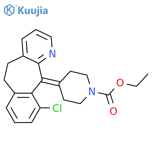 8-Dechloro-10-chloro Loratadine structure
