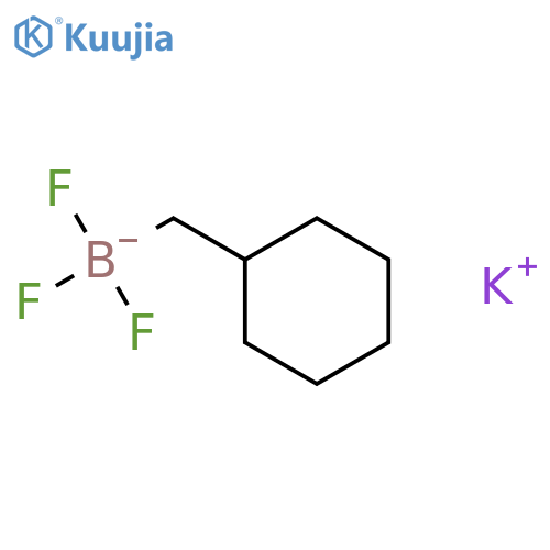 potassium (cyclohexylmethyl)trifluoroboranuide structure