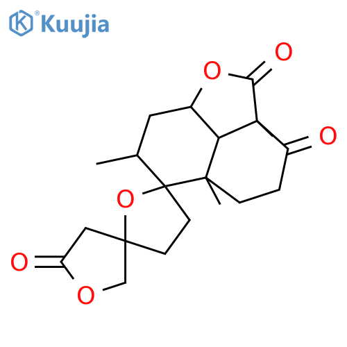 9,13:15,16-Diepoxy-15-hydroxy-3-oxo-19,6-labdanolide; (6β,8α,9α,13S,15R)-form, 15-Ketone (lactone) structure