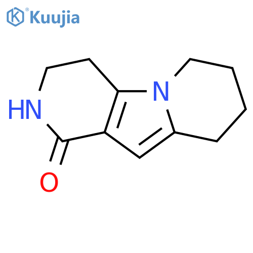 3,4,6,7,8,9-hexahydropyrido[3,4-b]indolizin-1(2H)-one structure