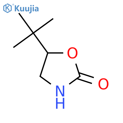 5-Tert-butyl-1,3-oxazolidin-2-one structure