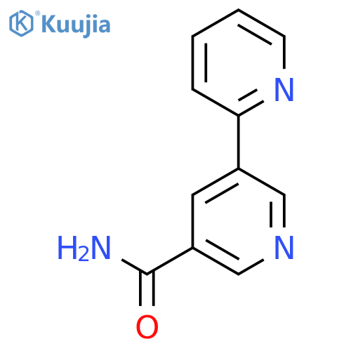 [2,3'-Bipyridine]-5'-carboxamide structure