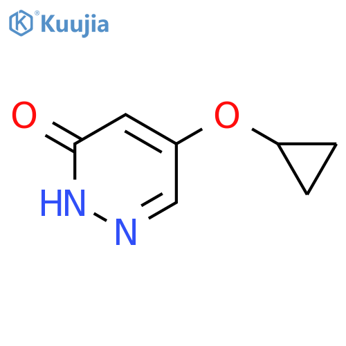 5-Cyclopropoxypyridazin-3(2H)-one structure