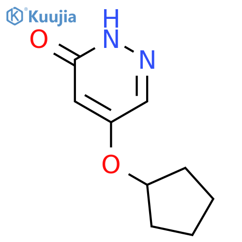 5-(Cyclopentyloxy)pyridazin-3(2H)-one structure