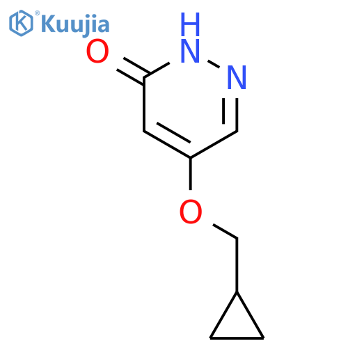 5-(Cyclopropylmethoxy)pyridazin-3(2H)-one structure