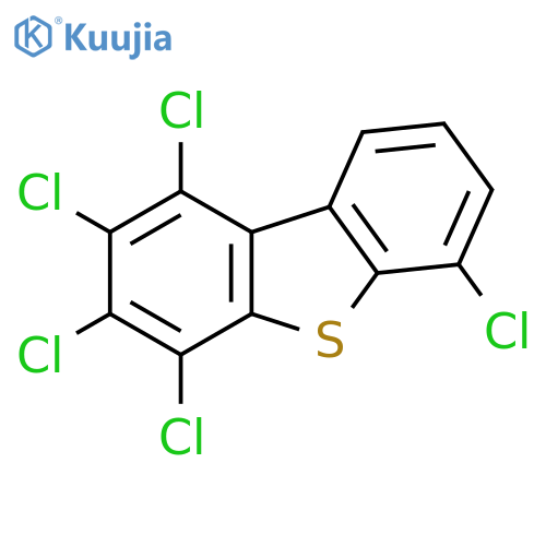 1,2,3,4,6-pentachlorodibenzo[b,d]thiophene structure