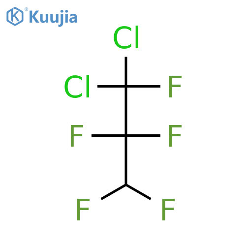 1,1-Dichloro-1,2,2,3,3-pentafluoropropane structure