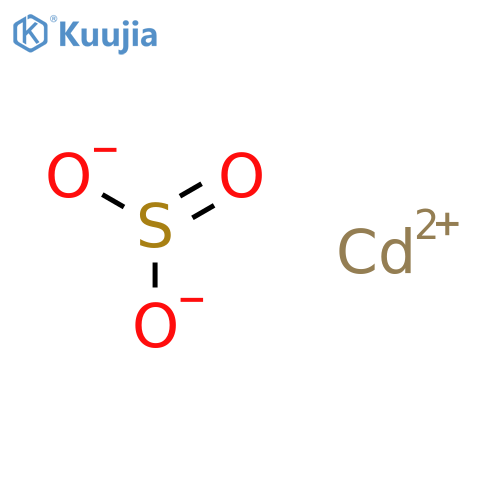 Sulfurous acid, cadmiumsalt (1:1) (8CI,9CI) structure