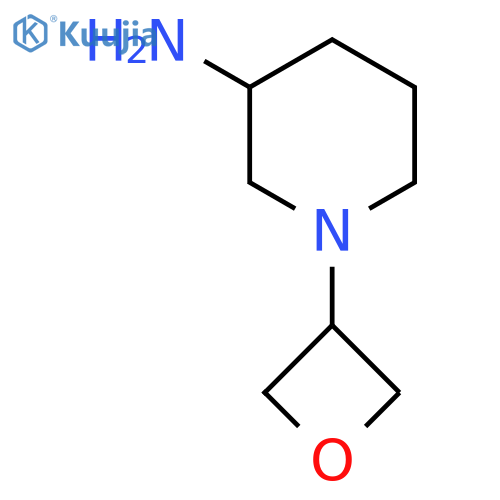 (3S)-1-(oxetan-3-yl)piperidin-3-amine structure