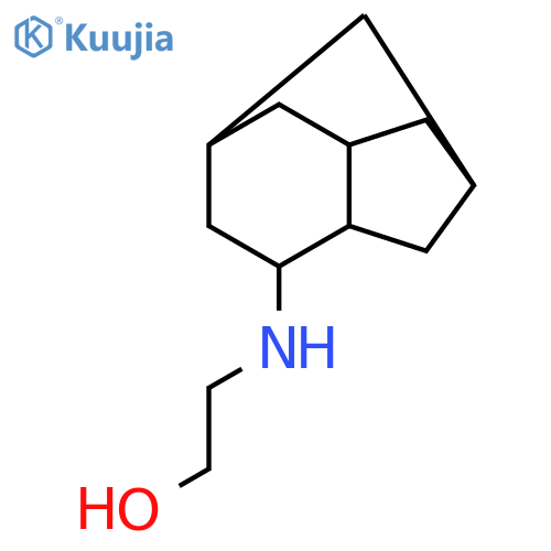 Ethanol, 2-[(octahydro-2,5-methano-1H-inden-7-yl)amino]- structure