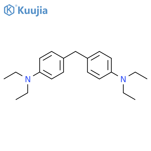 4,4-Methylenebis(N,N-diethylaniline) structure