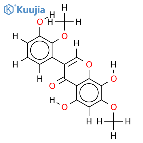 2',7-Di-Me ether-2',3',5,7,8-Pentahydroxyisoflaone structure