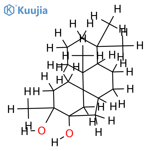 (12alpha,16alpha)-12,16-Stemodanediol structure
