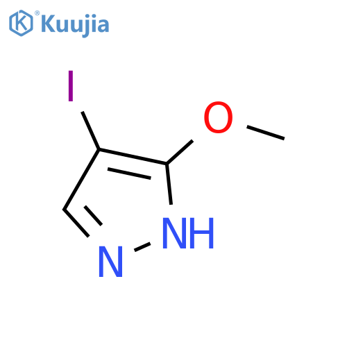 4-iodo-3-methoxy-1H-pyrazole structure