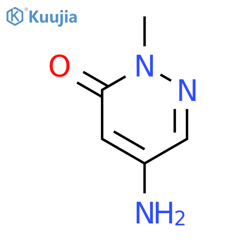 5-Amino-2-methyl-2,3-dihydropyridazin-3-one structure