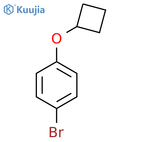 1-Bromo-4-cyclobutoxy-benzene structure